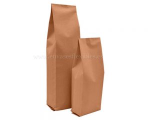 Papel bolsas marrones